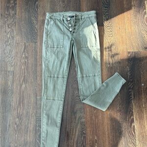 American Eagle Outfitters Sage Green Skinny Pants